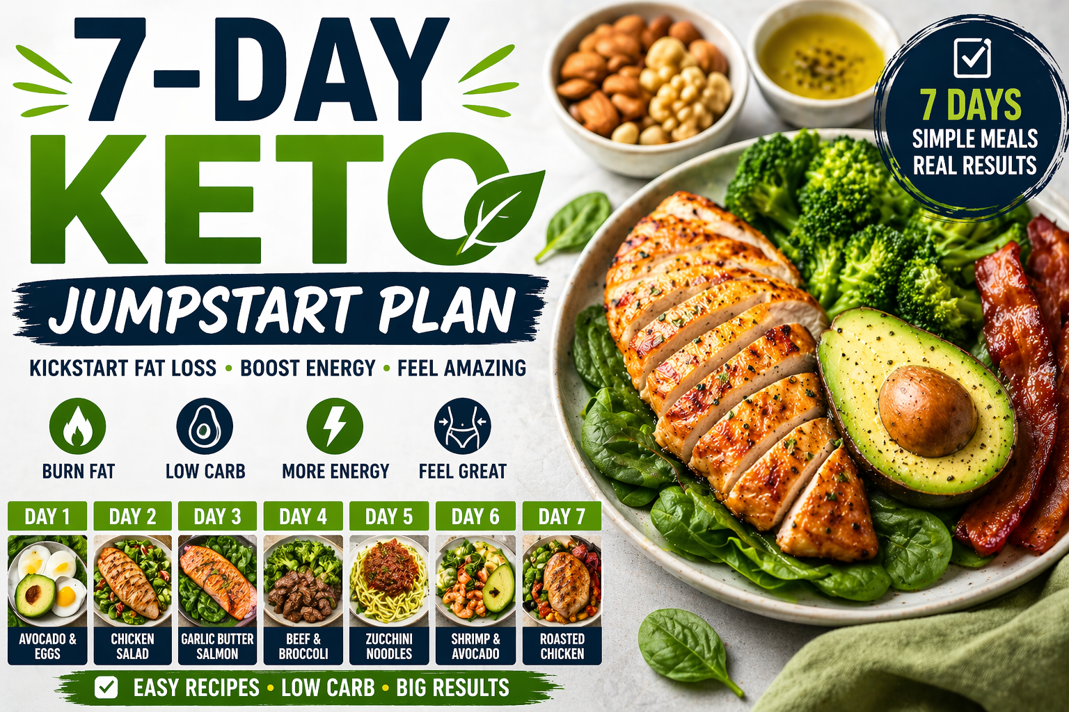 7-Day Keto Jumpstart Plan