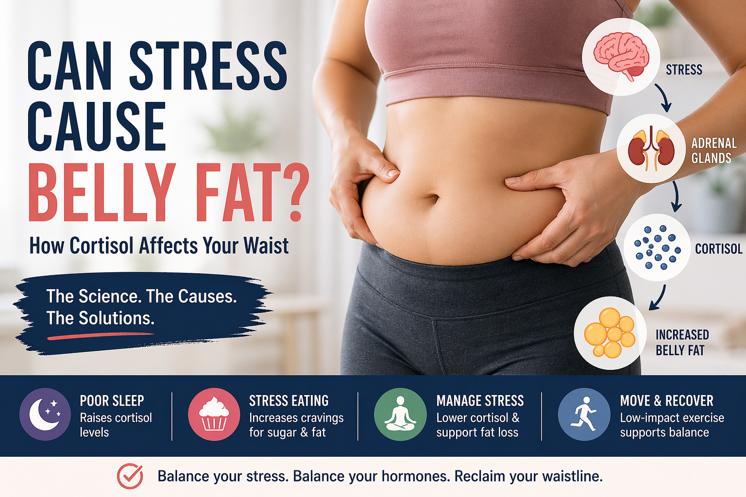 Can Stress Cause Belly Fat?