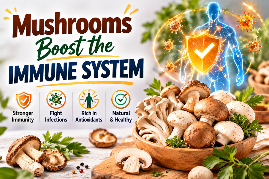 Mushrooms Boost the Immune System