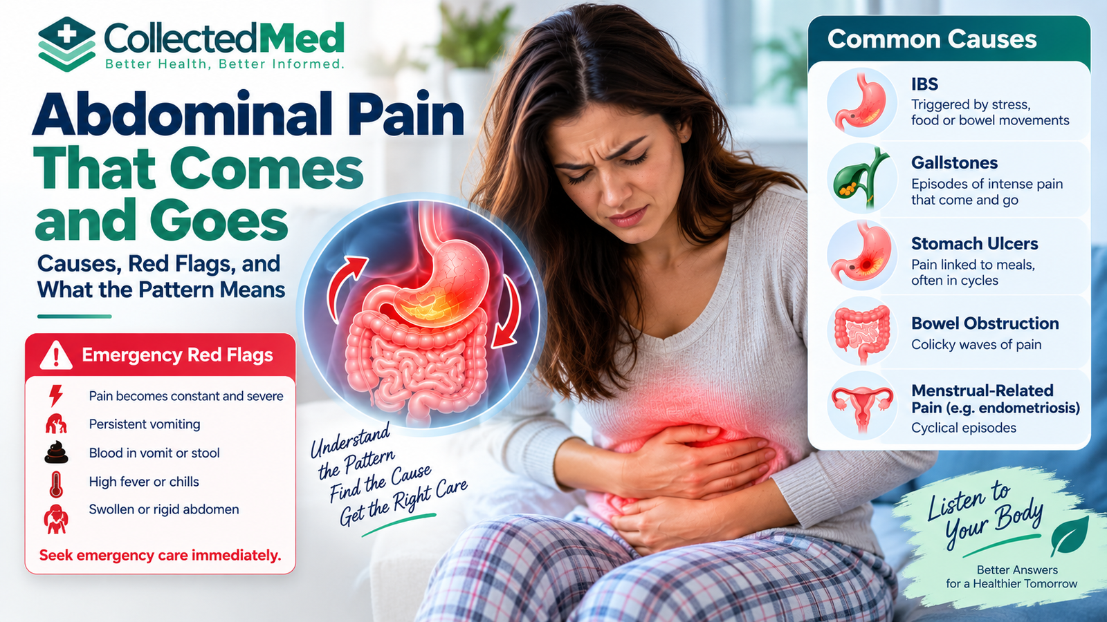 Abdominal Pain Causes and Red Flags