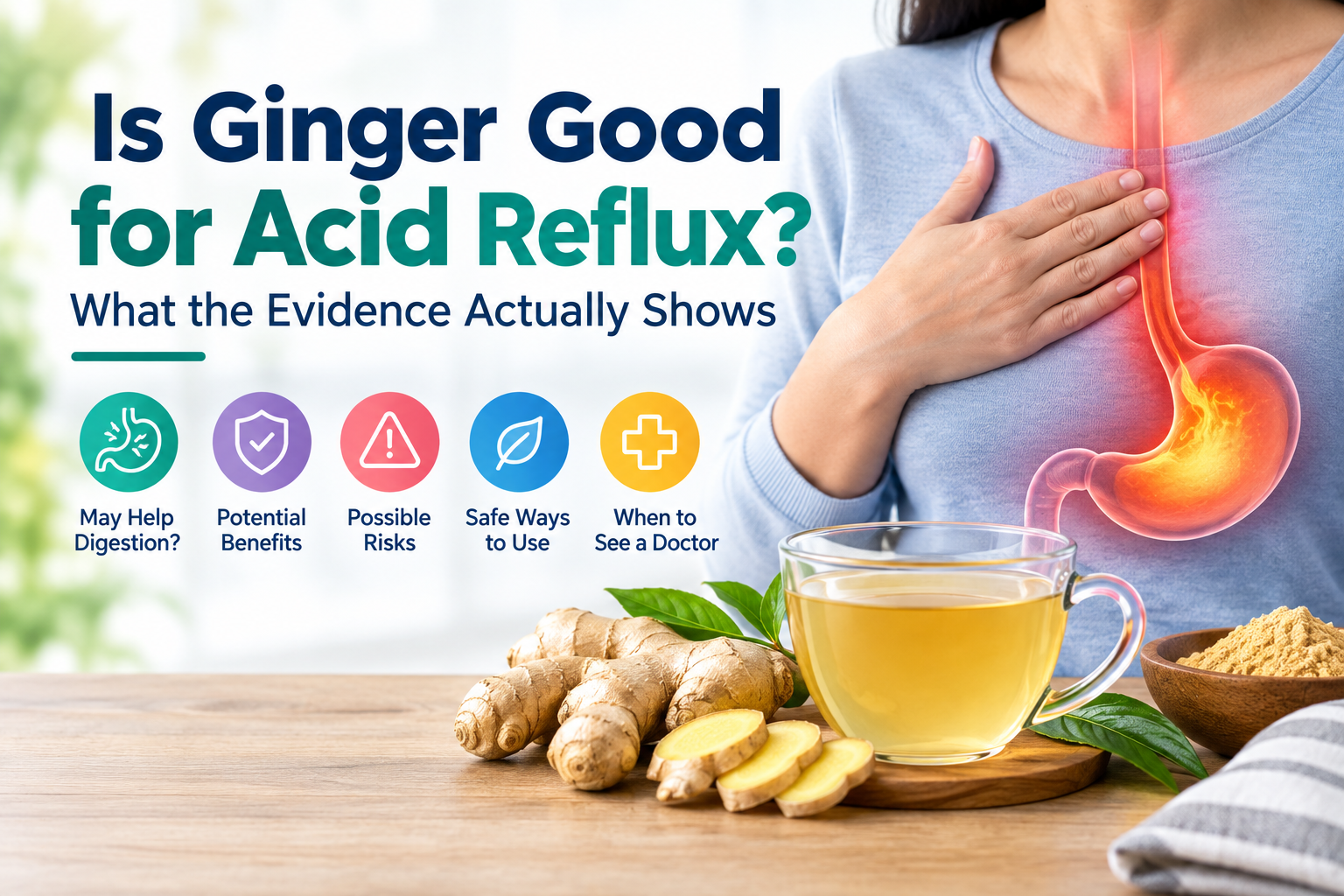 Ginger and acid reflux evidence-based health guide