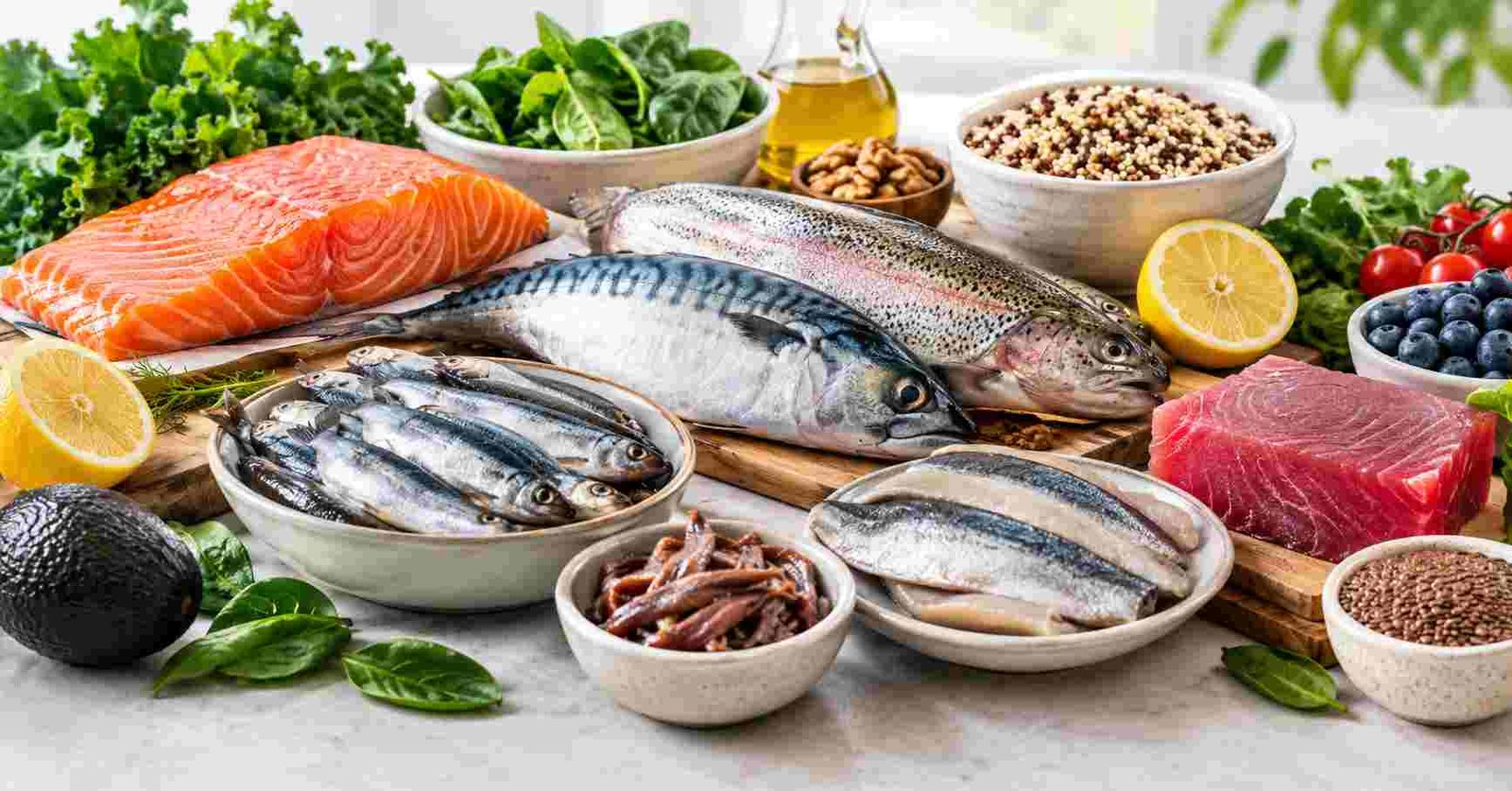7 best fatty fish rich in omega-3 for heart and brain health