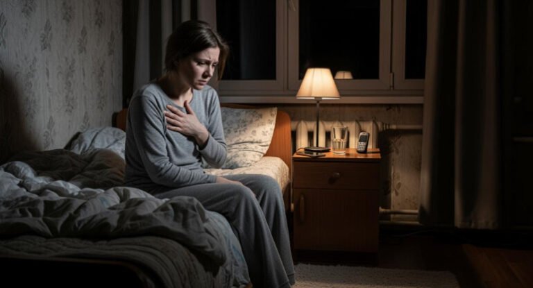 Pathophysiology Condtion Chest Pain at Night: Causes, Symptoms & When to Seek Help ...